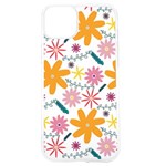 Pattern Background Vintage Floral iPhone 15 TPU UV Print Case