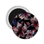 Flowers Floral Pattern Design 2.25  Magnets