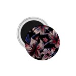 Flowers Floral Pattern Design 1.75  Magnets