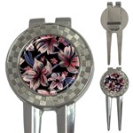 Flowers Floral Pattern Design 3-in-1 Golf Divots