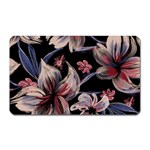 Flowers Floral Pattern Design Magnet (Rectangular)