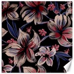 Flowers Floral Pattern Design Canvas 16  x 16 