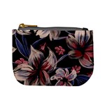 Flowers Floral Pattern Design Mini Coin Purse