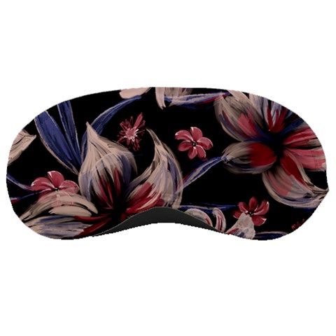 Flowers Floral Pattern Design Sleep Mask from ArtsNow.com Front