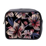 Flowers Floral Pattern Design Mini Toiletries Bag (Two Sides)