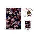 Flowers Floral Pattern Design Playing Cards Single Design (Mini)