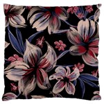 Flowers Floral Pattern Design Large Cushion Case (One Side)