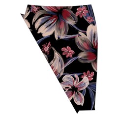 Flowers Floral Pattern Design Midi Wrap Pencil Skirt from ArtsNow.com Front Left