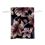 Flowers Floral Pattern Design Lightweight Drawstring Pouch (S)