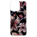 Flowers Floral Pattern Design iPhone 15 Pro Max TPU UV Print Case