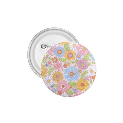 Pattern Background Vintage Floral 1.75  Buttons from ArtsNow.com Front