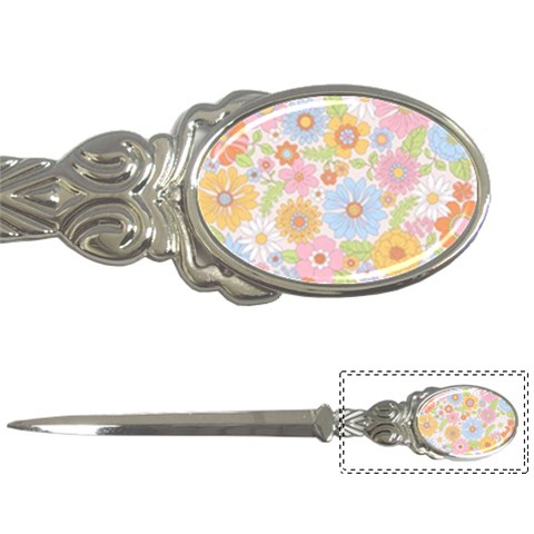 Pattern Background Vintage Floral Letter Opener from ArtsNow.com Front