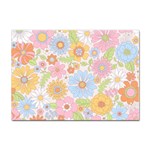 Pattern Background Vintage Floral Sticker A4 (10 pack)