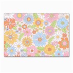 Pattern Background Vintage Floral Postcard 4 x 6  (Pkg of 10)