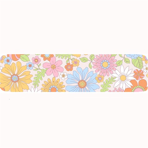 Pattern Background Vintage Floral Large Bar Mat from ArtsNow.com 32 x8.5  Bar Mat