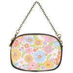 Pattern Background Vintage Floral Chain Purse (One Side)