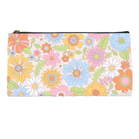 Pattern Background Vintage Floral Pencil Case from ArtsNow.com Front