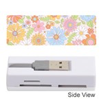 Pattern Background Vintage Floral Memory Card Reader (Stick)