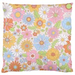 Pattern Background Vintage Floral Large Cushion Case (One Side)