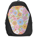 Pattern Background Vintage Floral Backpack Bag