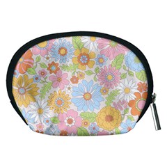 Pattern Background Vintage Floral Accessory Pouch (Medium) from ArtsNow.com Back