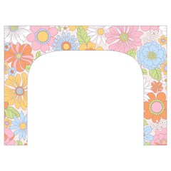 Pattern Background Vintage Floral Toiletries Pouch from ArtsNow.com Front