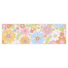 Pattern Background Vintage Floral Toiletries Pouch from ArtsNow.com Hand Strap