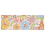 Pattern Background Vintage Floral Banner and Sign 9  x 3 