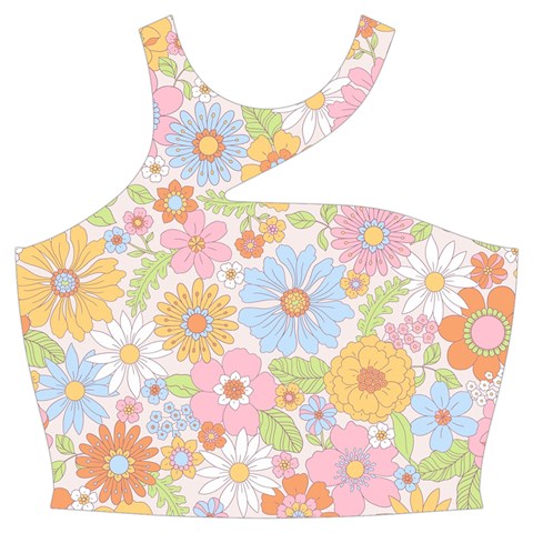 Pattern Background Vintage Floral Cut Out Top from ArtsNow.com Front