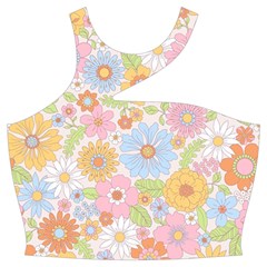 Pattern Background Vintage Floral Cut Out Top from ArtsNow.com Front