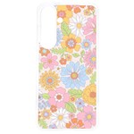 Pattern Background Vintage Floral Samsung Galaxy S24 6.2 Inch TPU UV Case