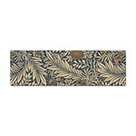 Brown Vintage Background Vintage Floral Pattern Sticker Bumper (100 pack)