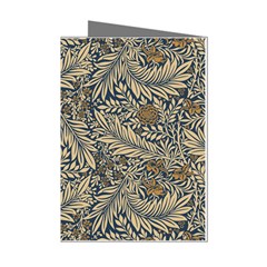 Brown Vintage Background Vintage Floral Pattern Mini Greeting Cards (Pkg of 8) from ArtsNow.com Left