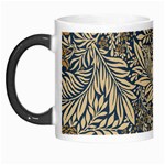 Brown Vintage Background Vintage Floral Pattern Morph Mug