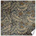 Brown Vintage Background Vintage Floral Pattern Canvas 12  x 12 