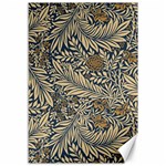 Brown Vintage Background Vintage Floral Pattern Canvas 12  x 18 