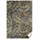 Brown Vintage Background Vintage Floral Pattern Canvas 20  x 30 