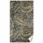 Brown Vintage Background Vintage Floral Pattern Canvas 40  x 72 