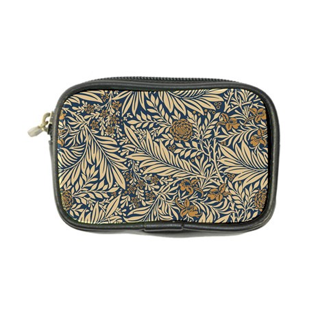 Brown Vintage Background Vintage Floral Pattern Coin Purse from ArtsNow.com Front