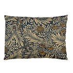 Brown Vintage Background Vintage Floral Pattern Pillow Case (Two Sides)