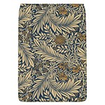 Brown Vintage Background Vintage Floral Pattern Removable Flap Cover (L)