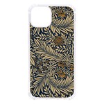 Brown Vintage Background Vintage Floral Pattern iPhone 13 TPU UV Print Case