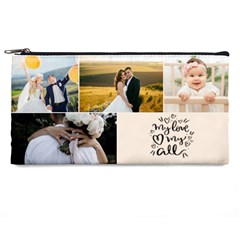 Personalized Collage Photo Pencil Case Pencil Case from ArtsNow.com Front