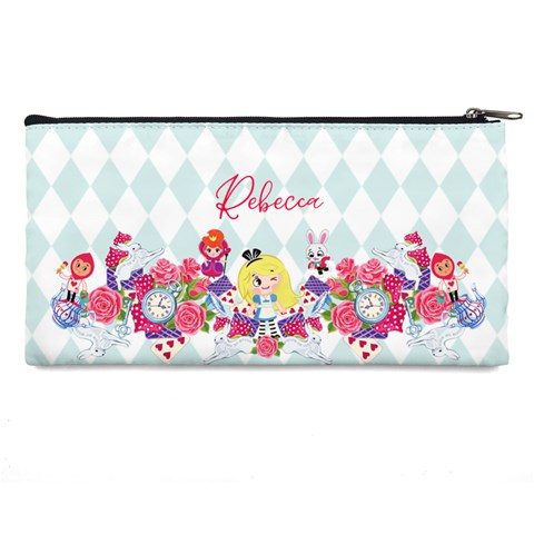 Personalized Alice Name Pencil Case Pencil Case from ArtsNow.com Back