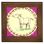 Donkey 2 Framed Tile