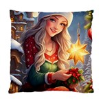 Christmas greetings Standard Cushion Case (Two Sides)