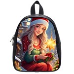 Christmas greetings School Bag (Small)