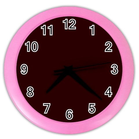 4 Farben 2 Color Wall Clock from ArtsNow.com Front