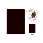 4 farben  Playing Cards Single Design (Mini)