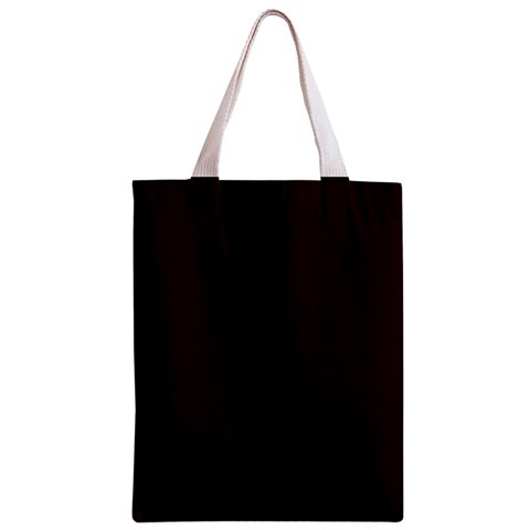 4 farben  Zipper Classic Tote Bag from ArtsNow.com Back